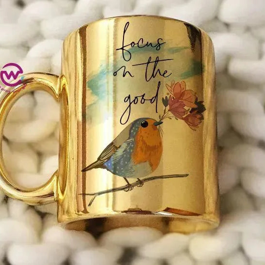 Mirror Ceramic Mug -Motivational designs - WE PRINT