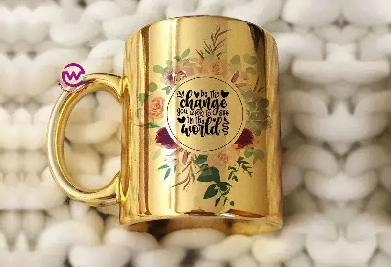 Mirror Ceramic Mug -Motivational designs - WE PRINT