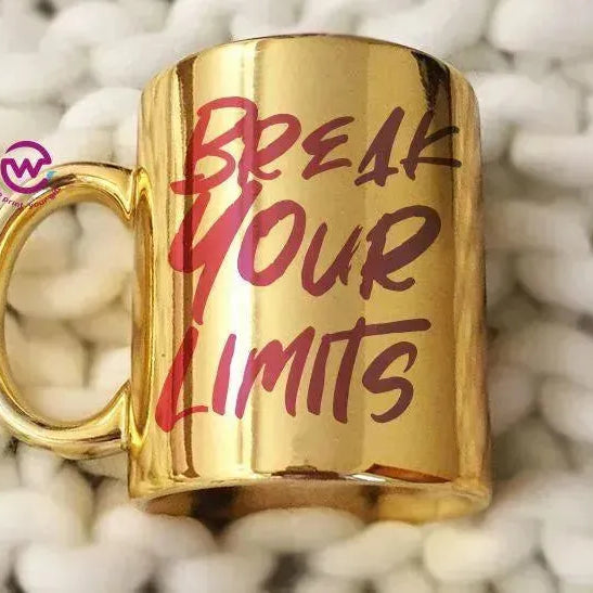 Mirror Ceramic Mug -Motivational designs - WE PRINT