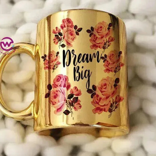 Mirror Ceramic Mug -Motivational designs - WE PRINT