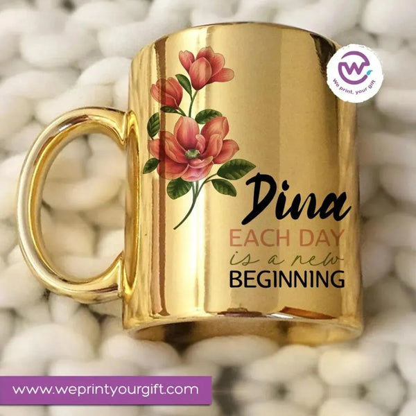 Mirror Ceramic Mug - Names-A - WE PRINT