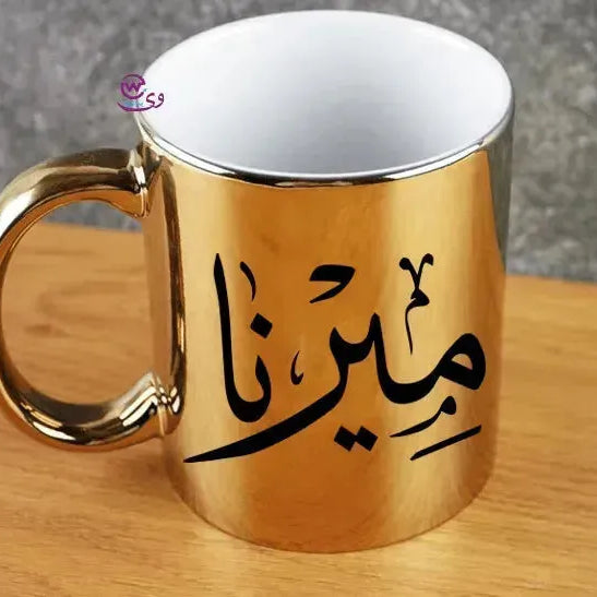 Mirror Ceramic Mug - Names-C - WE PRINT