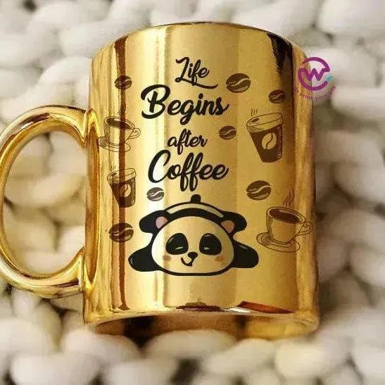 Mirror Ceramic Mug - panda - WE PRINT