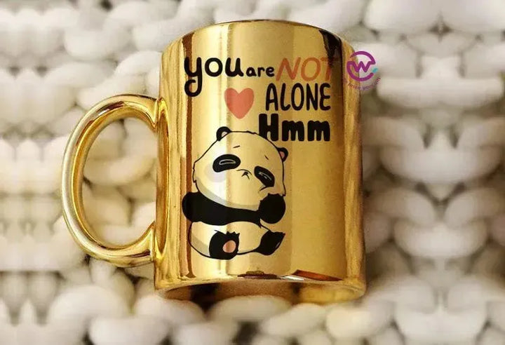 Mirror Ceramic Mug - panda - WE PRINT