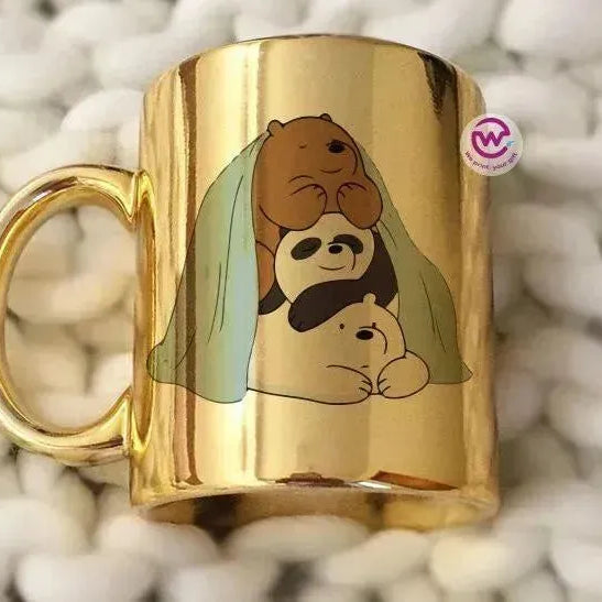 Mirror Ceramic Mug - three bears - WE PRINT