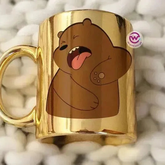 Mirror Ceramic Mug - three bears - WE PRINT