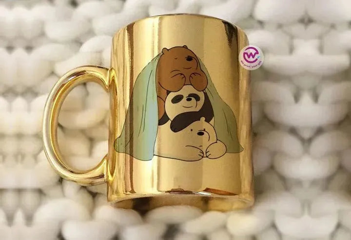 Mirror Ceramic Mug - three bears - WE PRINT