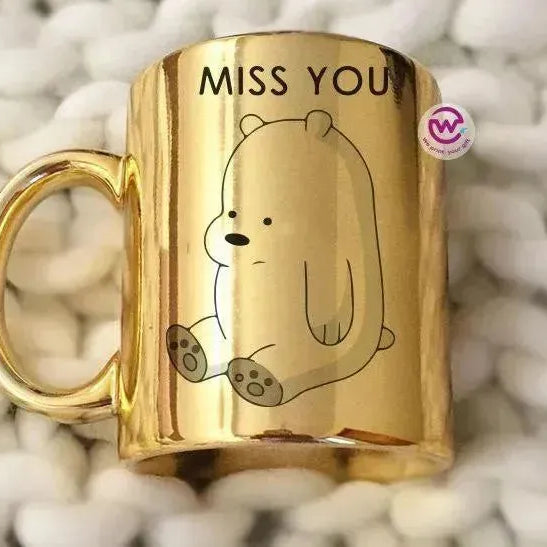 Mirror Ceramic Mug - three bears - WE PRINT