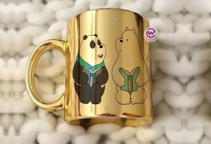 Mirror Ceramic Mug - three bears - WE PRINT