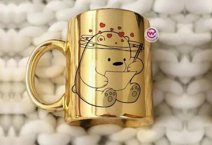 Mirror Ceramic Mug - three bears - WE PRINT