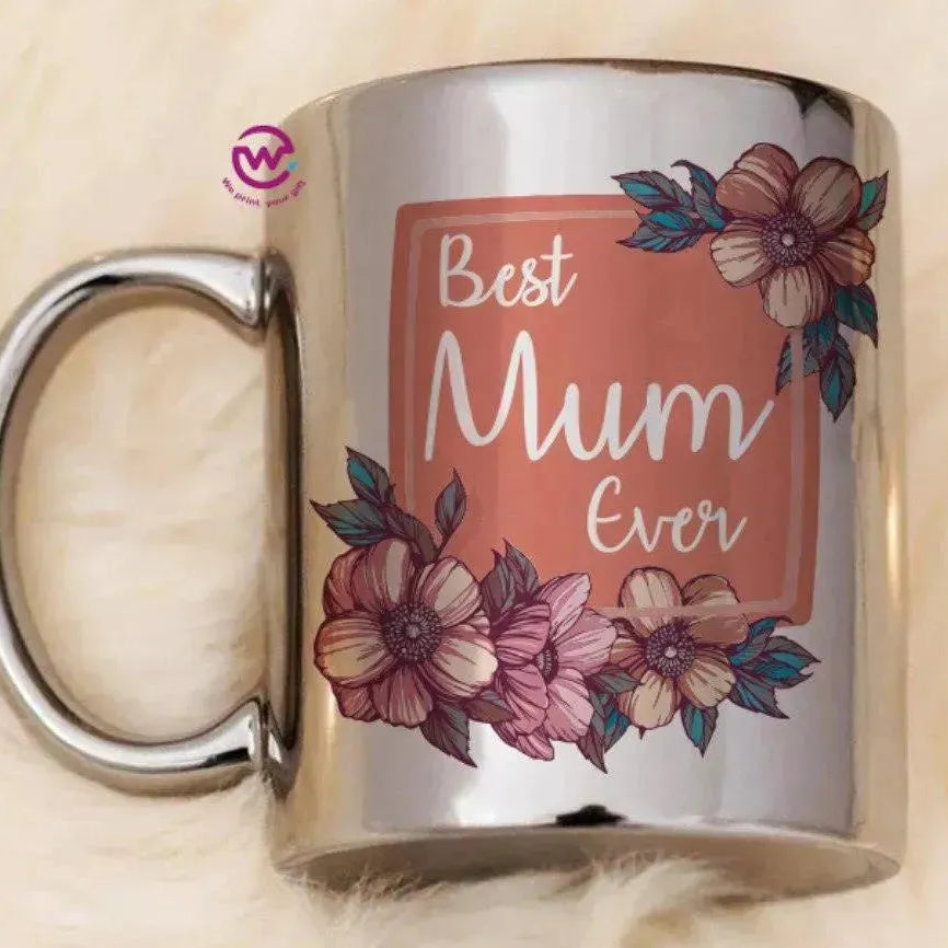 Mirror Ceramic - Silver Color - Mom Designs - WE PRINT