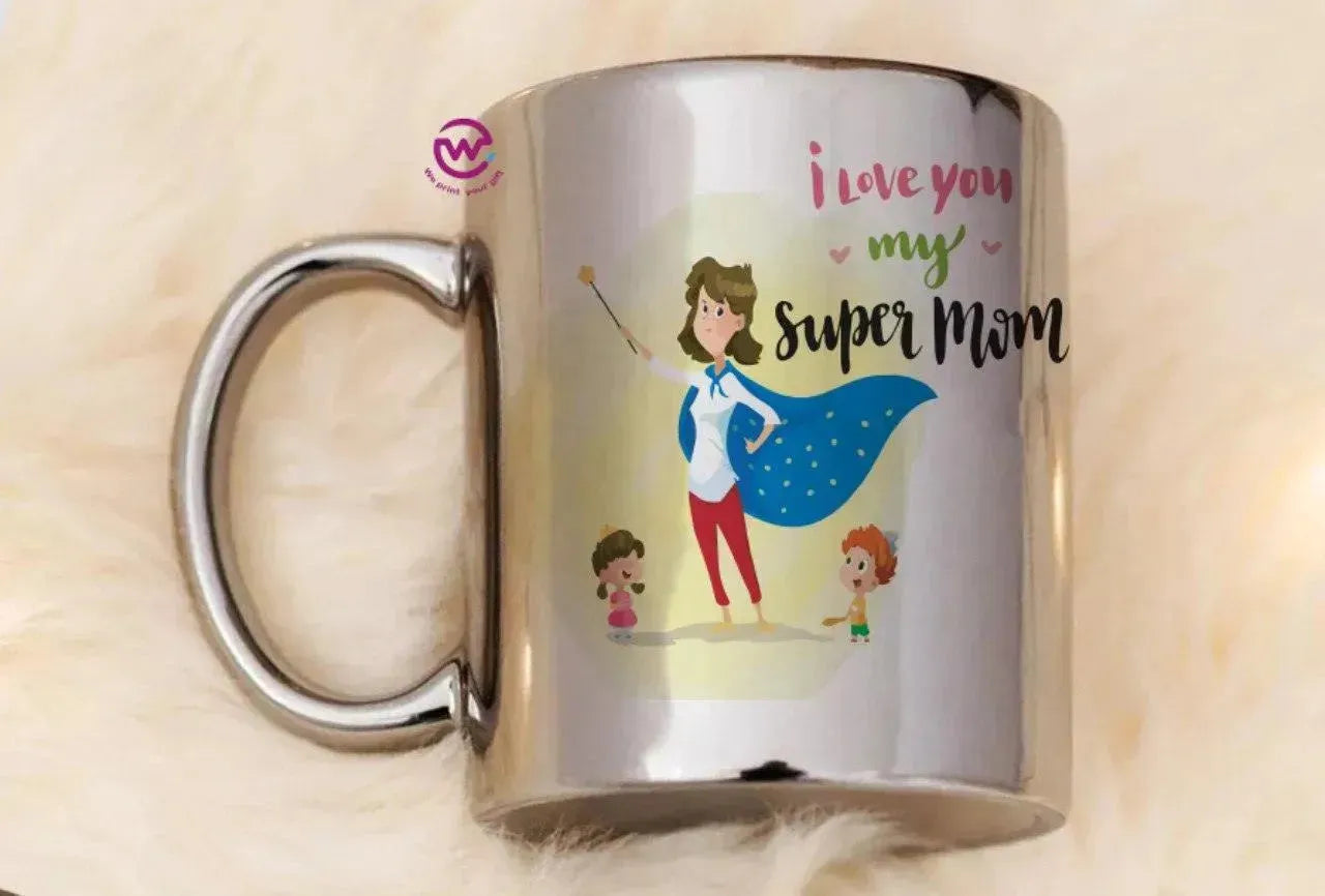 Mirror Ceramic - Silver Color - Mom Designs - WE PRINT