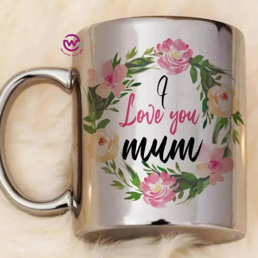 Mirror Ceramic - Silver Color - Mom Designs - WE PRINT