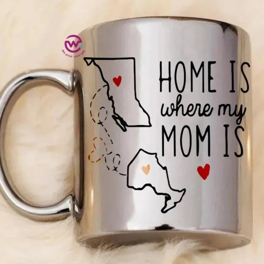 Mirror Ceramic - Silver Color - Mom Designs - WE PRINT