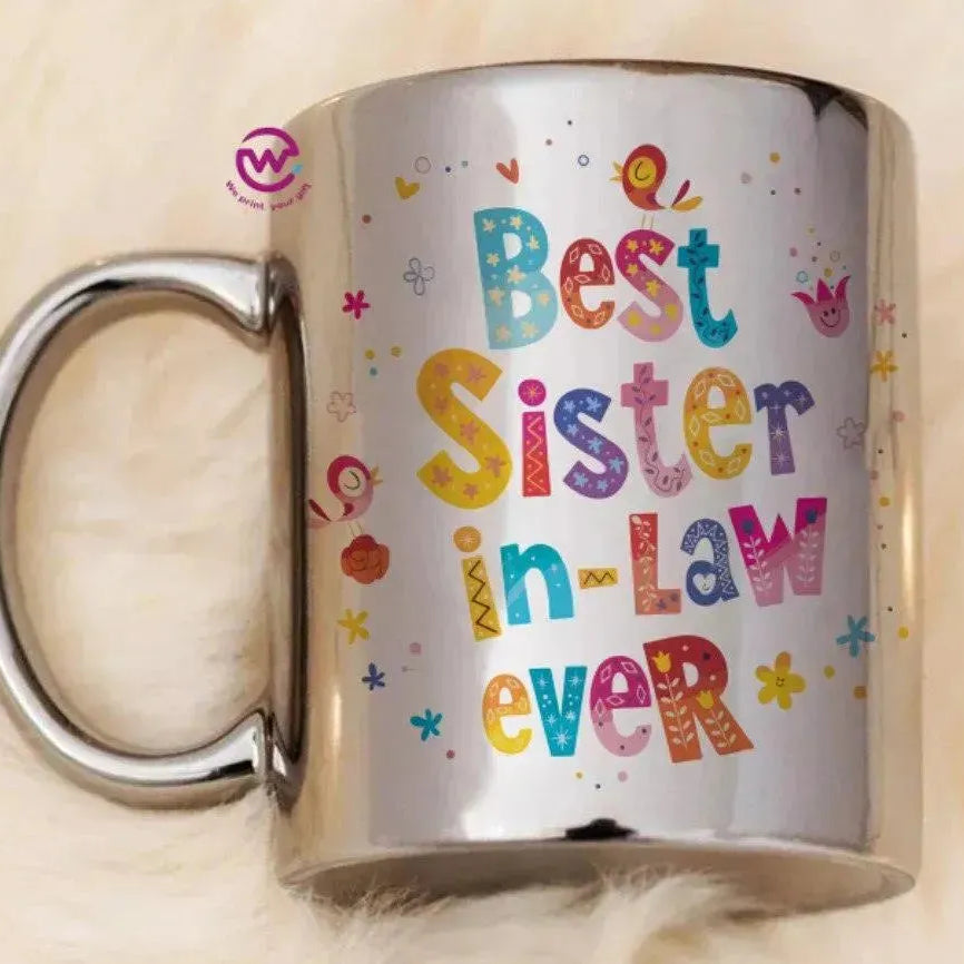 Mirror Ceramic - Silver Color - Mom Designs - WE PRINT