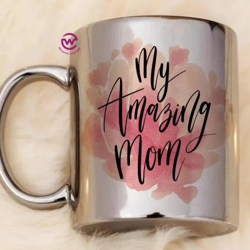 Mirror Ceramic - Silver Color - Mom Designs - WE PRINT