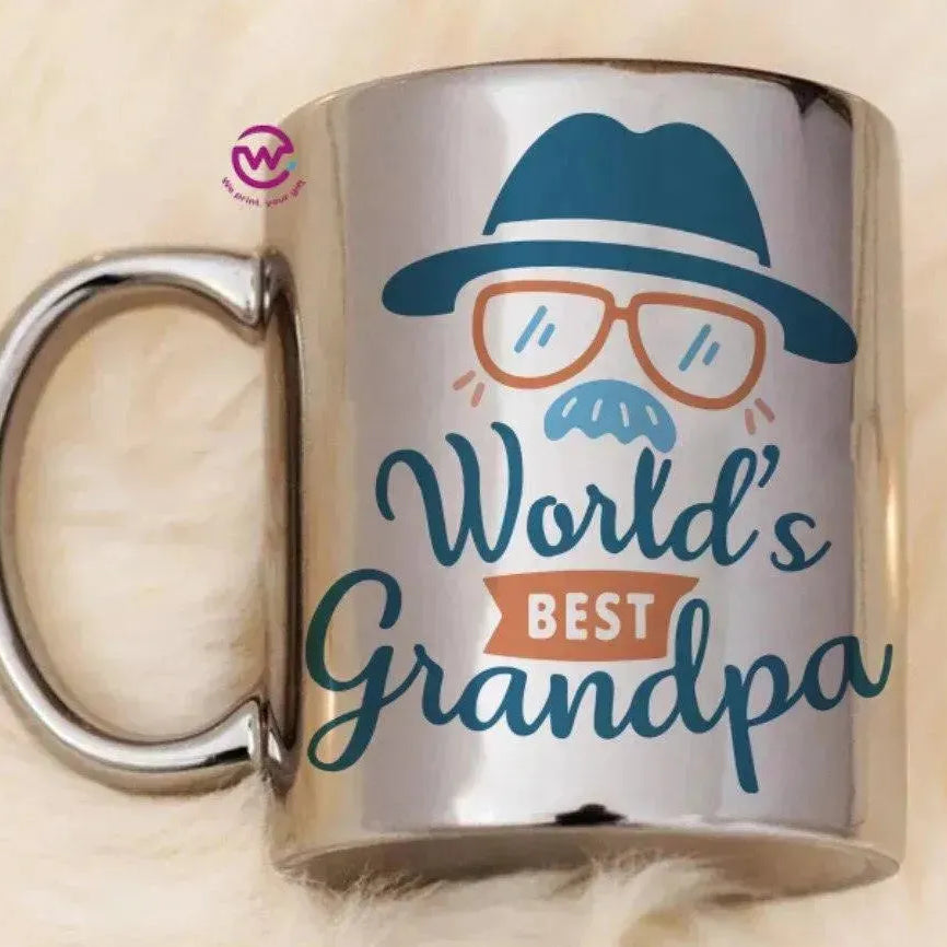 Mirror Ceramic - Silver Color - Mom Designs - WE PRINT