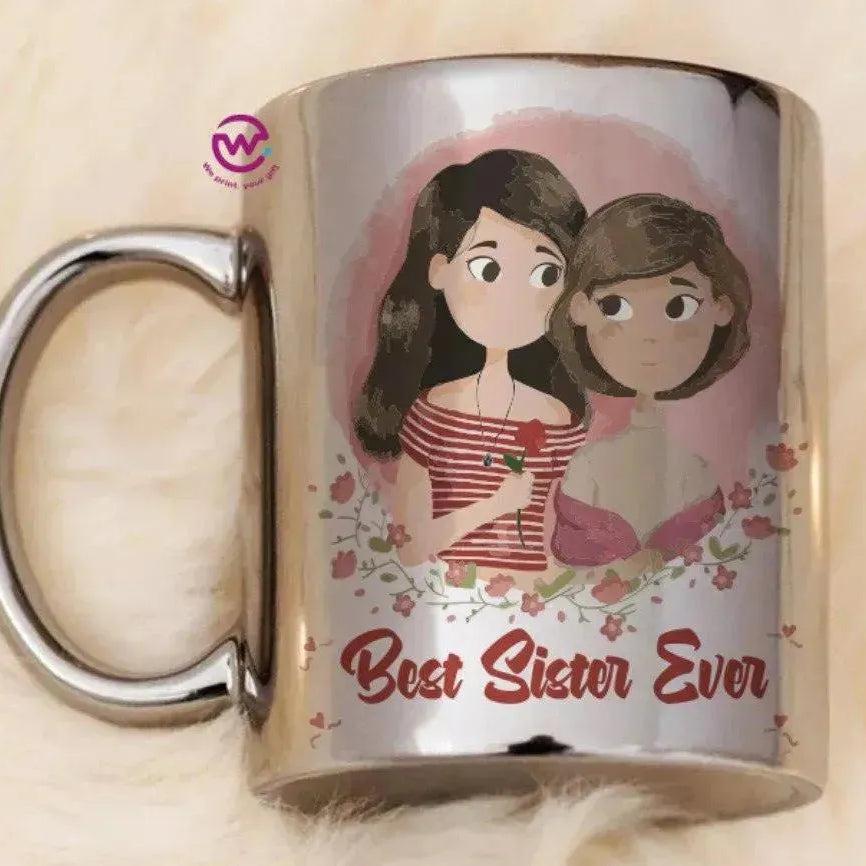 Mirror Ceramic - Silver Color - Mom Designs - WE PRINT