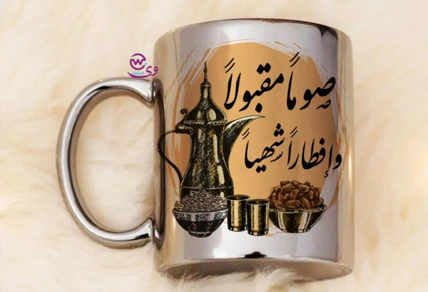 Mirror Ceramic - Silver Color -Ramdan-A - WE PRINT