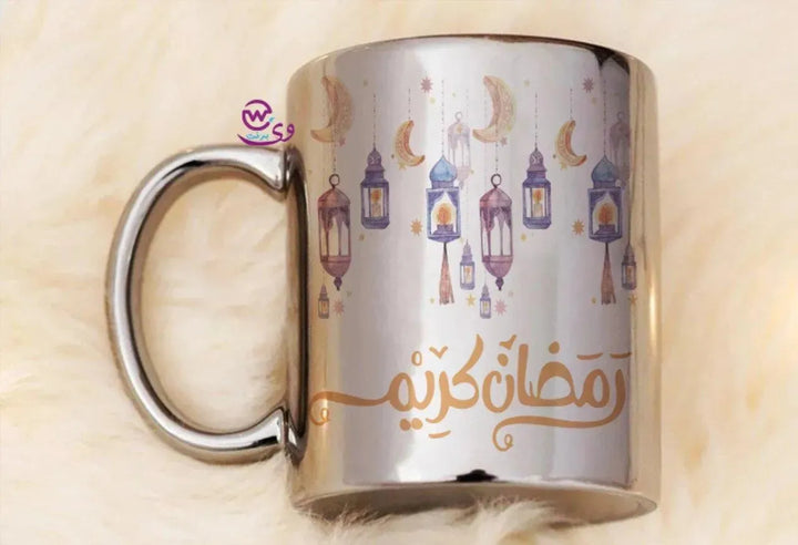 Mirror Ceramic - Silver Color -Ramdan-A - WE PRINT