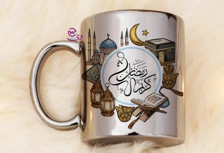 Mirror Ceramic - Silver Color -Ramdan-A - WE PRINT