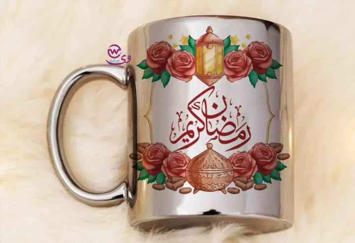 Mirror Ceramic - Silver Color -Ramdan-A - WE PRINT