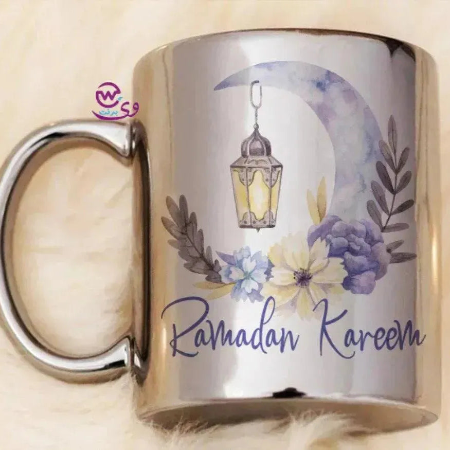 Mirror Ceramic - Silver Color -Ramdan-A - WE PRINT