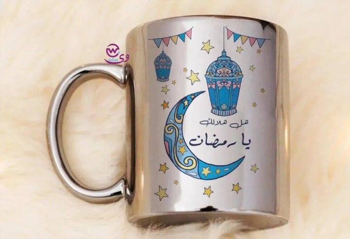 Mirror Ceramic - Silver Color -Ramdan-A - WE PRINT