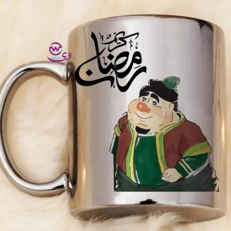 Mirror Ceramic - Silver Color -Ramdan-A - WE PRINT