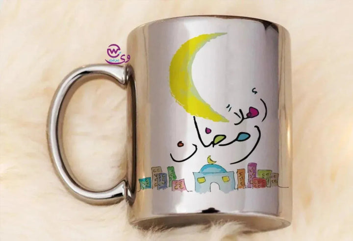 Mirror Ceramic - Silver Color -Ramdan-A - WE PRINT