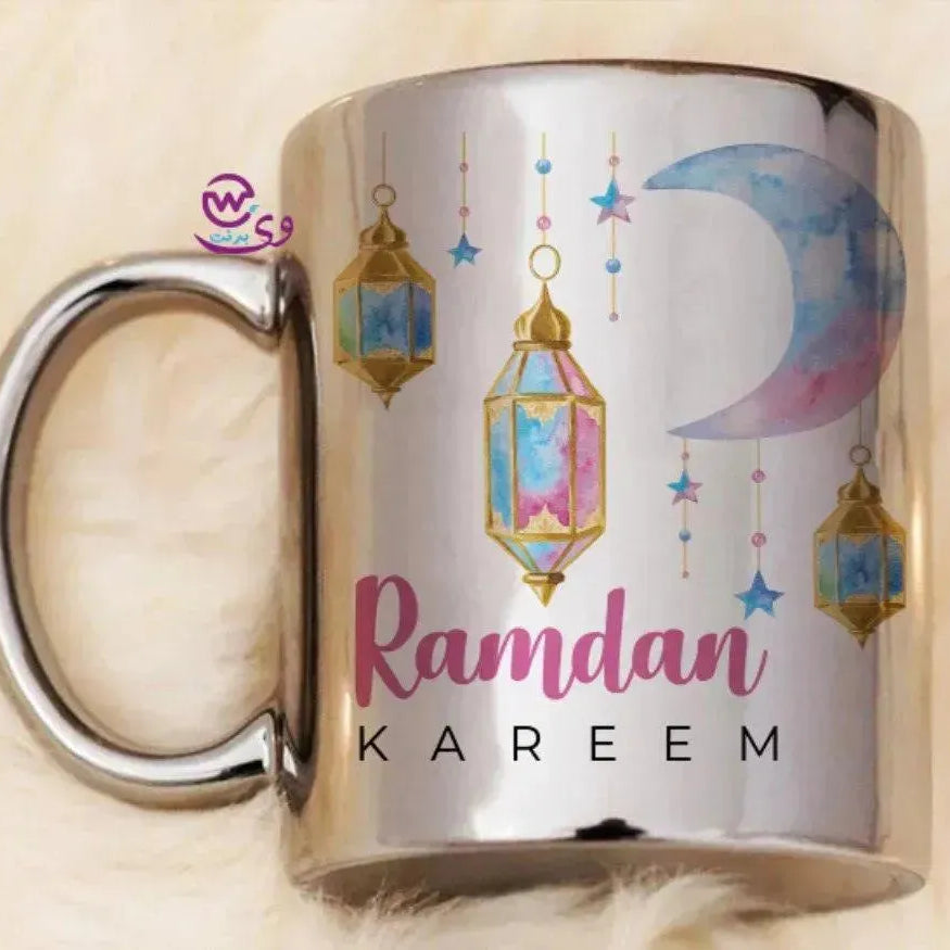 Mirror Ceramic - Silver Color -Ramdan-A - WE PRINT