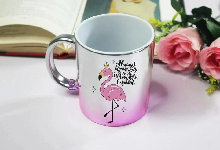 Mixed Colors Mug - Flamingos - WE PRINT