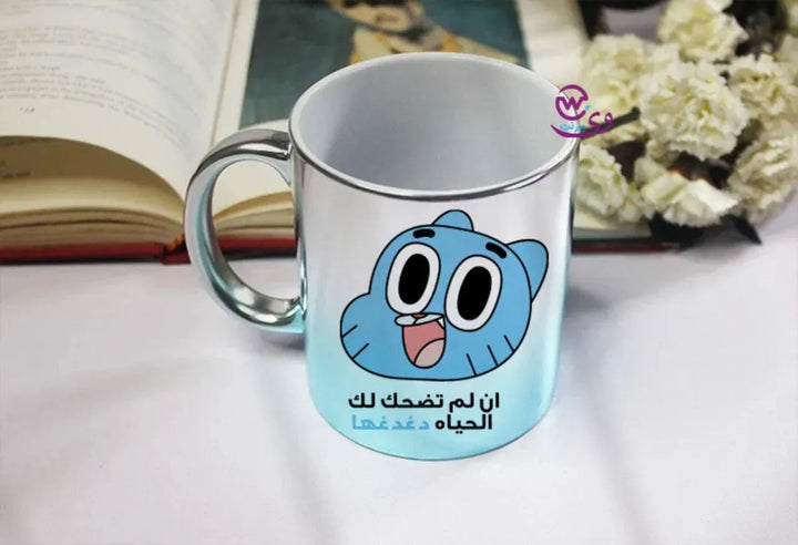 Mixed Colors Mug - Gumball and darwin - WE PRINT