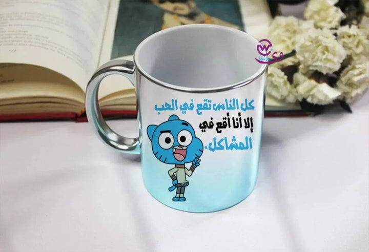 Mixed Colors Mug - Gumball and darwin - WE PRINT