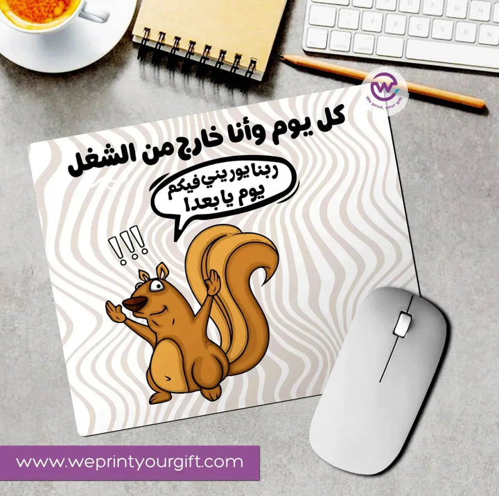 Mouse Pad -Comic-C - WE PRINT