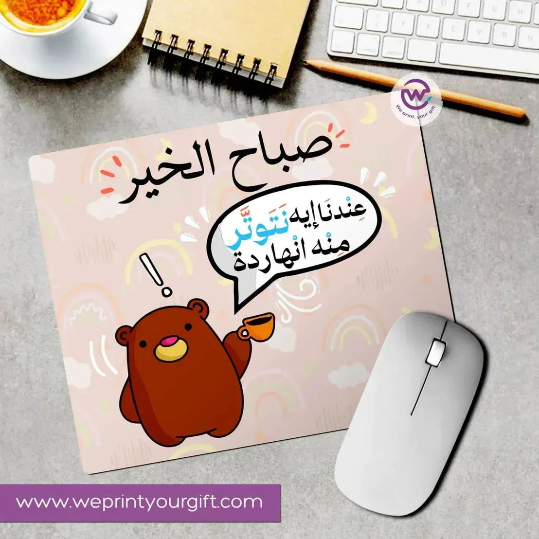 Mouse Pad -Comic-C - WE PRINT