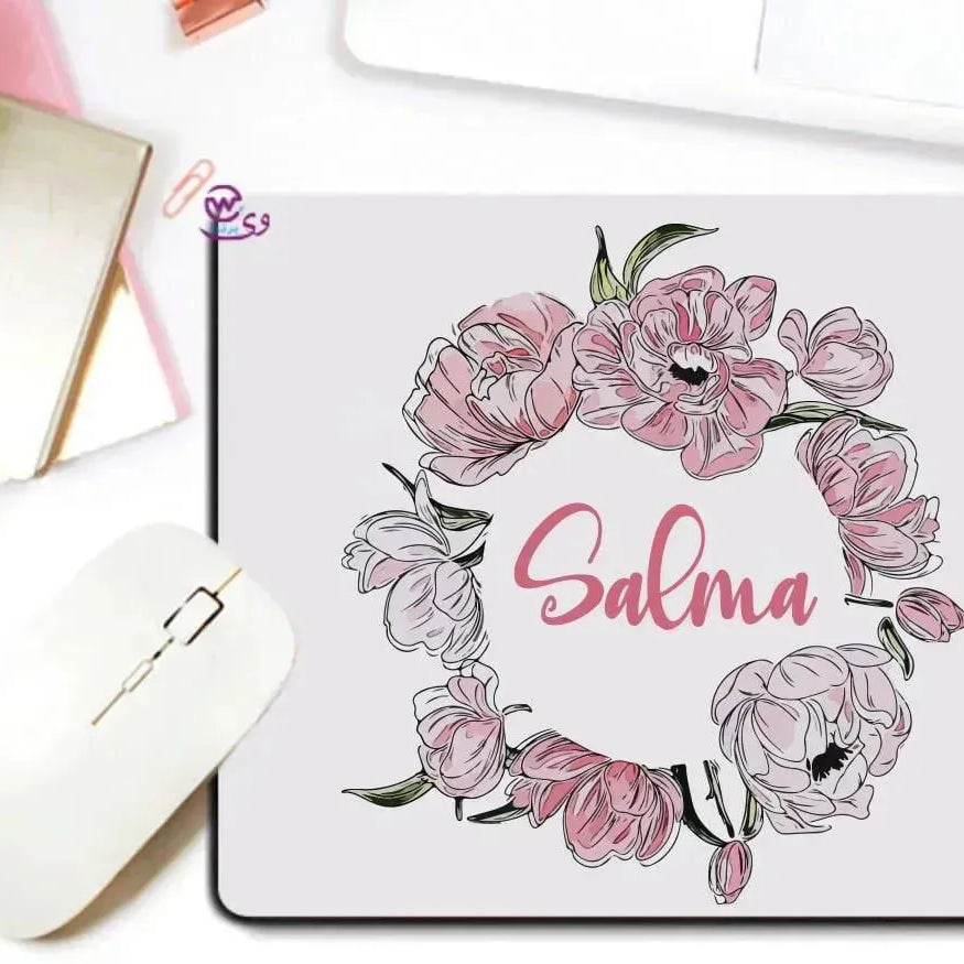 Mouse Pad - Floral Names - WE PRINT