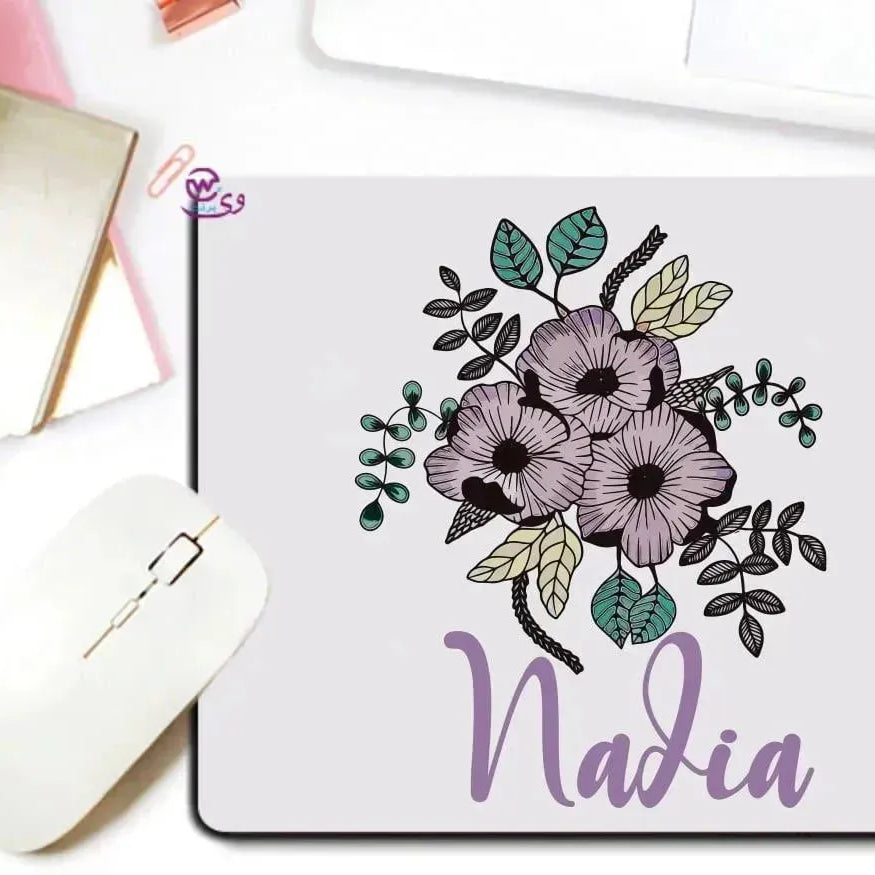 Mouse Pad - Floral Names - WE PRINT