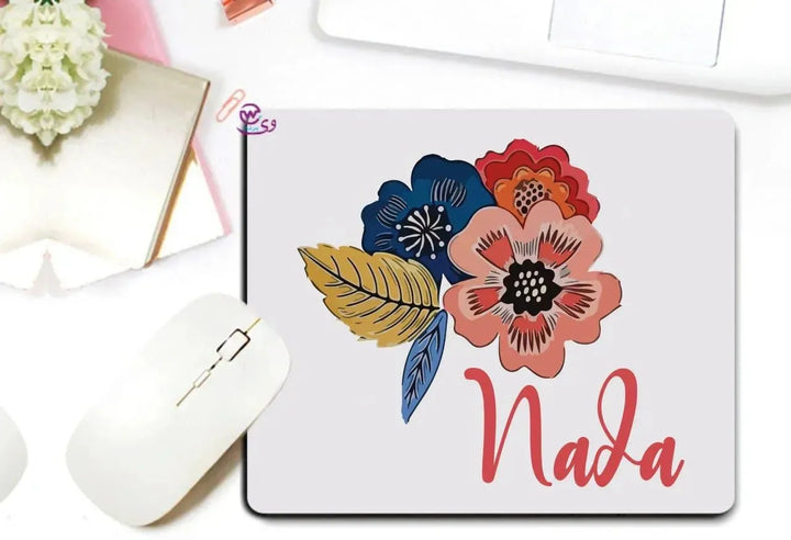 Mouse Pad - Floral Names - WE PRINT