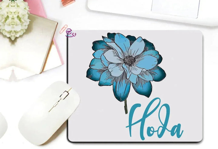 Mouse Pad - Floral Names - WE PRINT