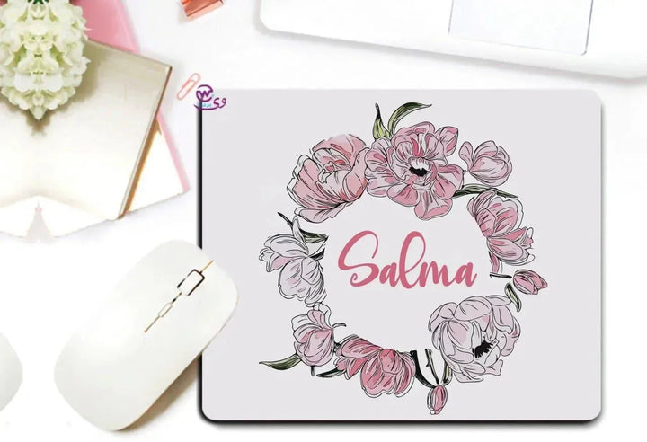 Mouse Pad - Floral Names - WE PRINT