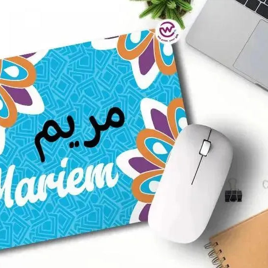 Mouse Pad - Mandala - Names - WE PRINT