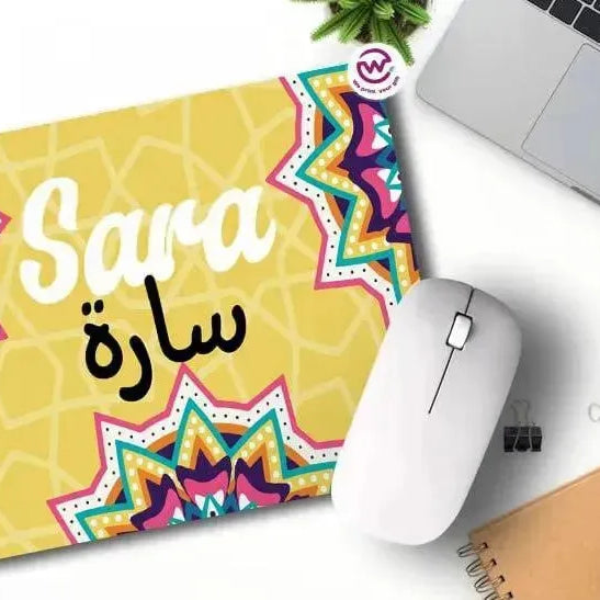 Mouse Pad - Mandala - Names - WE PRINT
