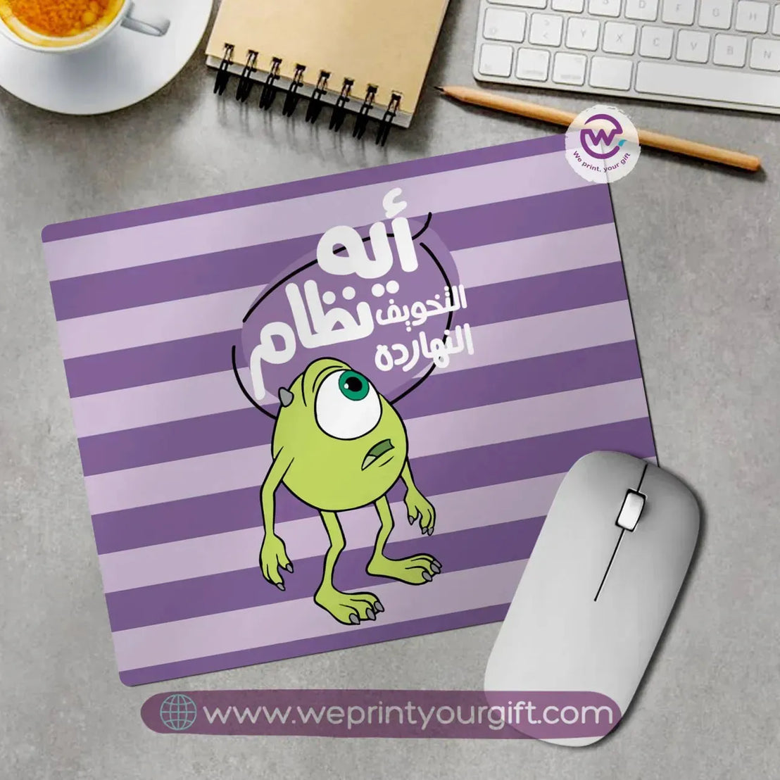 Mouse Pad- Monster INC. - WE PRINT