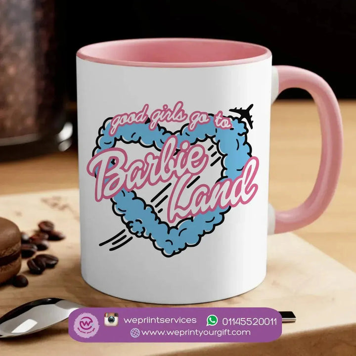 Mug-Colored Inside- Barbie - WE PRINT