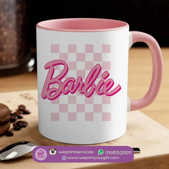 Mug-Colored Inside- Barbie - WE PRINT