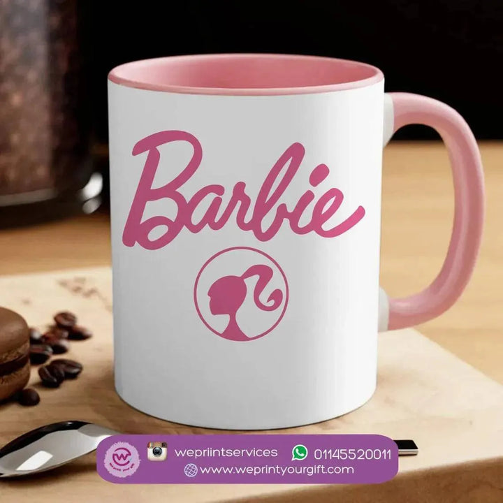 Mug-Colored Inside- Barbie - WE PRINT