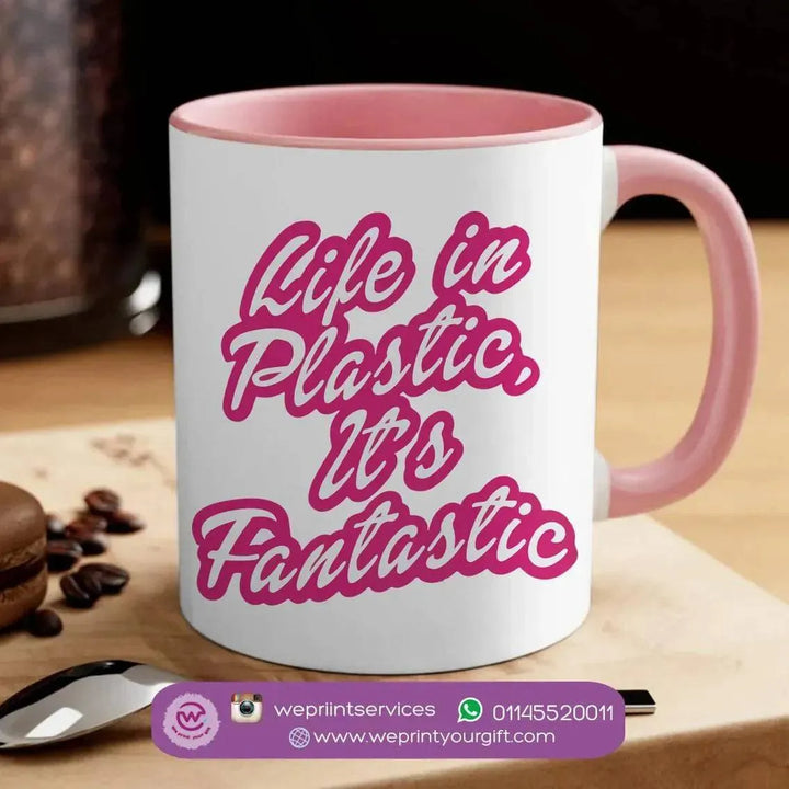 Mug-Colored Inside- Barbie - WE PRINT