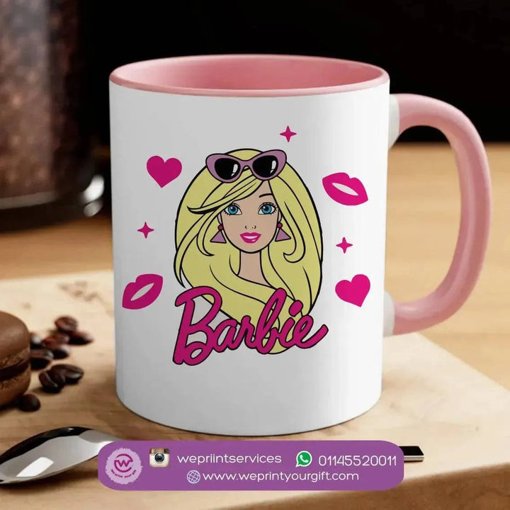 Mug-Colored Inside- Barbie - WE PRINT