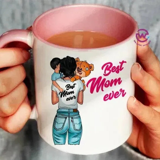 Mug-Colored Inside- Mom - WE PRINT